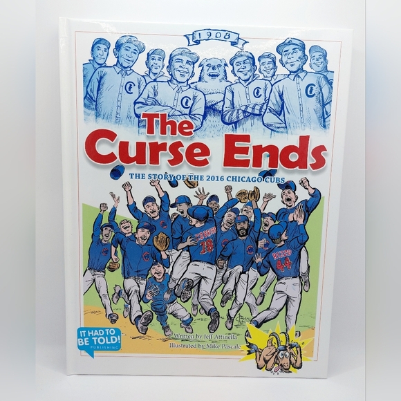 The‎ Curse Ends: The Story of the 2016 Chicago Cubs Hardcover - Picture 1 of 5